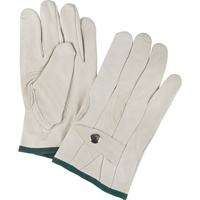 Standard-Duty Ropers Gloves, Medium, Grain Cowhide Palm OSI Industrial Sales