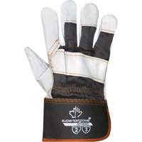 Endura&reg; Sweat-Absorbing Gloves, X-Large, Grain Cowhide Palm, Cotton Inner Lining OSI Industrial Sales