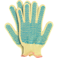 Knit Gloves with Dots, Size Small/7, 7 Gauge, PVC Coated, Kevlar&reg; Shell, ANSI/ISEA 105 Level 2 OSI Industrial Sales