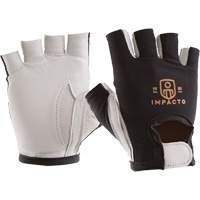 Anti-Impact Left-Hand Glove, X-Small, Goatskin/Split Leather Palm, Hook & Loop Cuff OSI Industrial Sales
