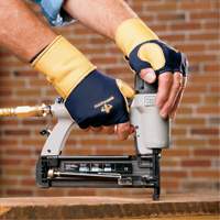 Gants de protection sup&eacute;rieure contre les impacts & les microtraumarismes r&eacute;p&eacute;t&eacute;s, main droite, Taille T-petit, Paume Cuir fleur OSI Industrial Sales