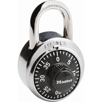 Padlock, Combination, Hardened Steel, 1-7/8" Width OSI Industrial Sales