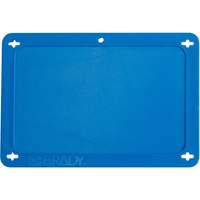 &eacute;tiquette vierge pour vanne, Plastique, 4-3/4" la x 3-1/4" h OSI Industrial Sales