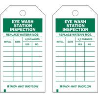 &eacute;tiquettes de rapport d'inspection, Polyester, 4" la x 7" h, Anglais OSI Industrial Sales
