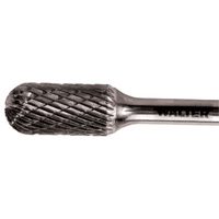 Fraise double au carbure avec tige cylindrique &agrave; pointe ronde, 1/2" dia., 1" profondeur de la coupe OSI Industrial Sales