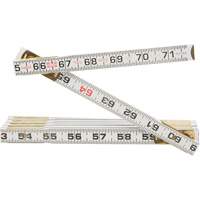 R&egrave;gle Red End Two Way, 6' lo, Bois, Graduations de 1/16" OSI Industrial Sales