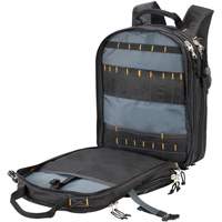 75-Pocket Tool Backpacks, 13" L x 17-1/2" W, Black, Nylon OSI Industrial Sales