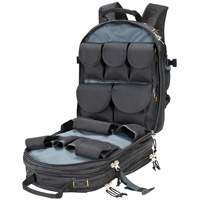 75-Pocket Tool Backpacks, 13" L x 17-1/2" W, Black, Nylon OSI Industrial Sales