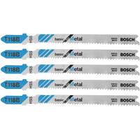 Jig Saw Blades Basic for Metal, High Speed Steel, T-Shank, 3-5/8" L OSI Industrial Sales
