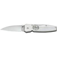 Lightweight Knife with Drop Point Blade, 2-1/4" Blade, Stainless Steel Blade, Aluminum Handle OSI Industrial Sales