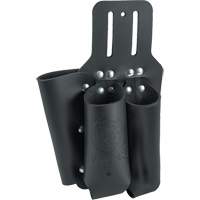 Pliers, Rule & Screwdriver Holder, Multiple Tool Holder, Leather, 3 Pockets OSI Industrial Sales