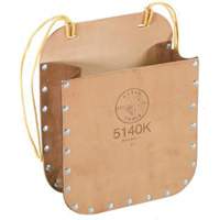 Sac d'outils avec sangle, Cuir, 1 pochettes, Brun OSI Industrial Sales