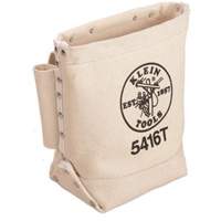 Bull-Pin & Bolt Tool Bag with Tunnel Loop, Tool Holder, Canvas, 3 Pockets OSI Industrial Sales