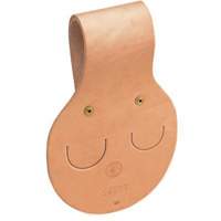 Spud Wrench Holder with Tunnel Connection, Tool Holder, Leather, 2 Pockets OSI Industrial Sales
