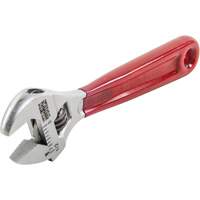 Adjustable Wrench, 4-1/2" L, 1/2" Max Width, Chrome/Polished OSI Industrial Sales