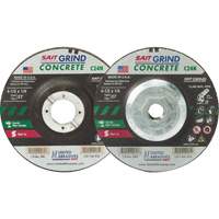 C24N Concrete Grinding Wheel, 4-1/2" x 1/4", 7/8" Arbor, Type 27 OSI Industrial Sales