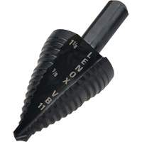 #11 Step Drill Bit, 7/8" - 1-1/8" , 1/4" Increments, High Speed Steel OSI Industrial Sales