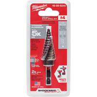 Foret &eacute;tag&eacute; #4 Shockwave Impact Duty, 3/16" - 7/8", Incr&eacute;ments de 1/16", Titane OSI Industrial Sales