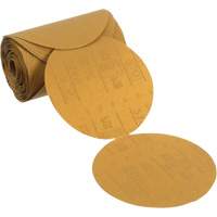Stikit Gold Paper Sanding Disc Roll, 6" Dia., P120 Grit, Aluminum Oxide OSI Industrial Sales