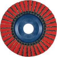 Twin Flap Disc, 4-1/2" x 7/8", Type 27, 40 Grit, Ceramic/Zirconia Alumina OSI Industrial Sales