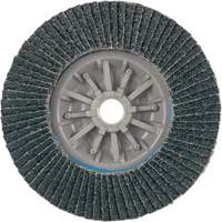Long Life C-Trim Flap Disc, 4-1/2" x 5/8"-11, Type 27, 40 Grit, Zirconia Alumina OSI Industrial Sales
