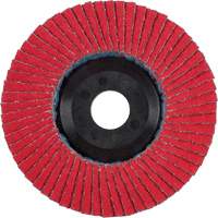 Flap Disc, 4-1/2" x 5/8"-11, Type 27, 40 Grit, Ceramic OSI Industrial Sales
