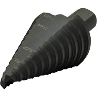 Multi-Hole Step Bit, 3/16"/4.8 mm - 7/8"/#4/22.2 mm  OSI Industrial Sales