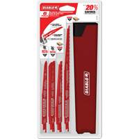 Ensemble de lames de scie alternative pour la coupe/d&eacute;molition du bois avec clous OSI Industrial Sales