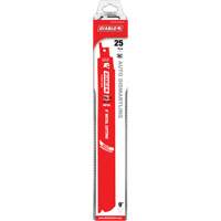 Reciprocating Blade for Auto Dismantling, Bi-Metal, 14-18 TPI, 9" L x 1" W OSI Industrial Sales