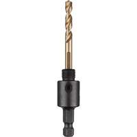 Hole Dozer Hole Saw Small Arbor with Cobalt Pilot Bit, 0" - 1-3/16", 1/4" Shank OSI Industrial Sales