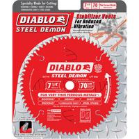 Steel Demon Cutting Saw Blade, 7-1/4", 70 Teeth, Metal Use OSI Industrial Sales