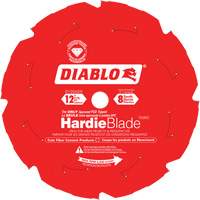 HardieBlade Cutting Saw Blade, 12", 8 Teeth, Fibre Cement Use OSI Industrial Sales