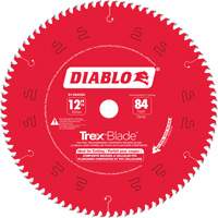 Trex&reg; Blade Cutting Saw Blade, 12", 84 Teeth, Plastic/Composite Decking Use OSI Industrial Sales