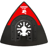 Plaque de ponçage oscillante &agrave; grain 20 de taille universelle 3-1/2" OSI Industrial Sales