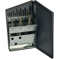 Jeu de forets courts & taraud manuels m&eacute;triques HTGP, 18 morcea OSI Industrial Sales