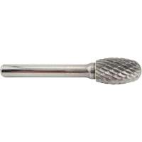 Oval Shape Carbide Shipyard Bur, SE-5, 1/2" Dia., 1/4" Shank, 7/8" Depth of Cut OSI Industrial Sales
