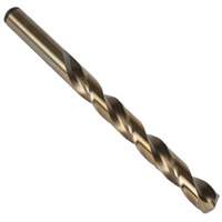 Forets courts, Acier rapide au cobalt, #1, 3-7/8" lo, 2-5/8" Cannelure, 135° Angle OSI Industrial Sales