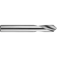 Spotting Drill, Bright, Regular Length, 1/4", High Speed Steel, 90° Point OSI Industrial Sales
