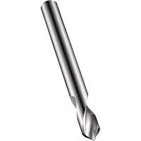 Spotting Drill, 10 mm, Carbide, 26 mm Flute, 90° Point OSI Industrial Sales