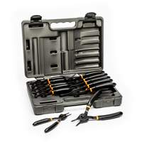 12-Piece Fixed Tip Convertible Snap Ring Plier Set OSI Industrial Sales