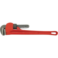Pipe Wrench, 2-1/2" Jaw Capacity, 18" Long, Powder Coated Finish, None Handle OSI Industrial Sales