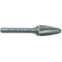 F1-D JET-KUT&reg; Tree Shape Burr with Radius End, 1/4" Dia., 5/8" Depth of Cut OSI Industrial Sales