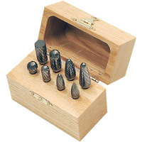CBK-8 Carbide Bur Set in Wooden Box, 8 Pieces OSI Industrial Sales