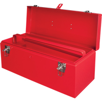 Coffre &agrave; outils portatif ATB100 avec plateau en m&eacute;tal pour outils, 8-3/4" P x 21" la x 9" h, Rouge OSI Industrial Sales