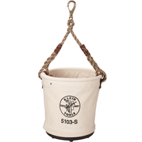 Seau &agrave; outils, 12" lo x 12" la x 12" h, Toile, Beige OSI Industrial Sales