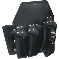 Tool Pouch, Multiple Tool Holder, Leather, 5 Pockets OSI Industrial Sales