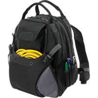 Sacs &agrave; dos pour outils &agrave; 44 pochettes, 16" lo x 13-1/4" la, Noir, Polyester OSI Industrial Sales