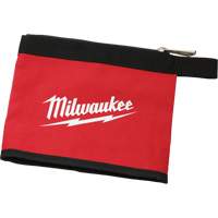 Multi-Size Zipper Pouches - Set of 3, Canvas, 3 Pockets, Black/Red OSI Industrial Sales
