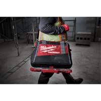 Packout Tool Bag, Ballistic Nylon, 8 Pockets, Black/Red OSI Industrial Sales