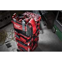 Packout Tool Bag, Ballistic Nylon, 8 Pockets, Black/Red OSI Industrial Sales